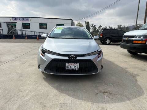 2022 Toyota Corolla for sale at Andes Motors in Bloomington CA