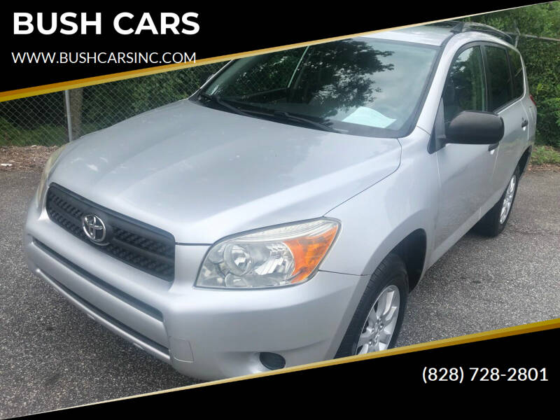 2008 Toyota RAV4 for sale at BUSH CARS in Lenoir NC