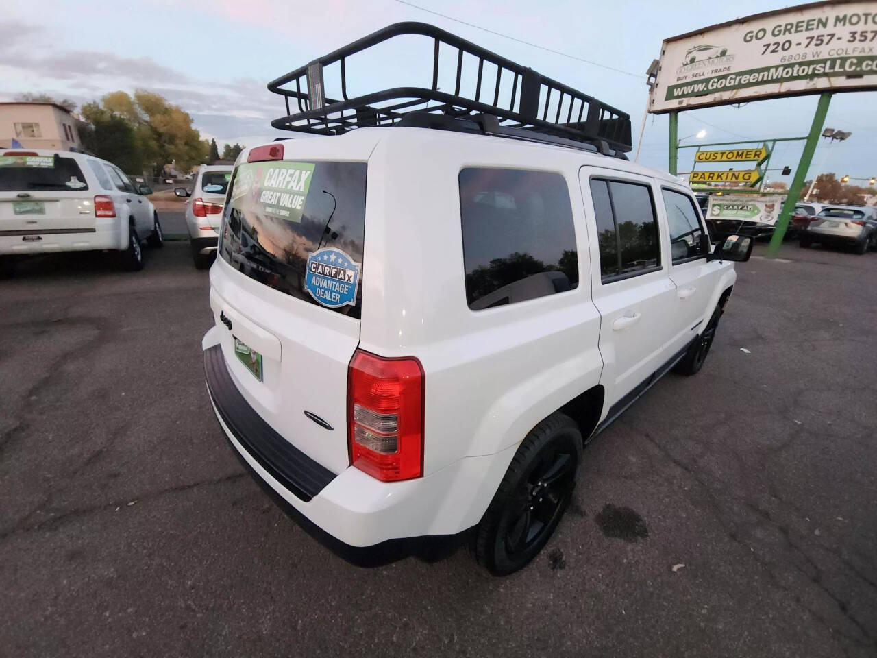 2015 Jeep Patriot for sale at GO GREEN MOTORS in Lakewood, CO