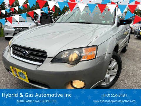 2005 Subaru Outback for sale at Hybrid & Gas Automotive Inc in Aberdeen MD