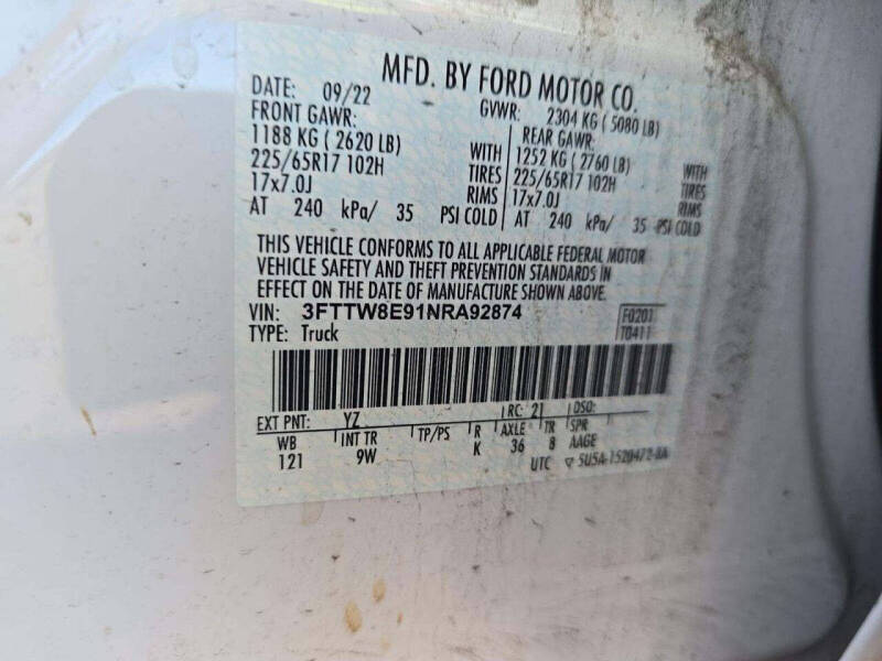 2022 Ford Maverick XL