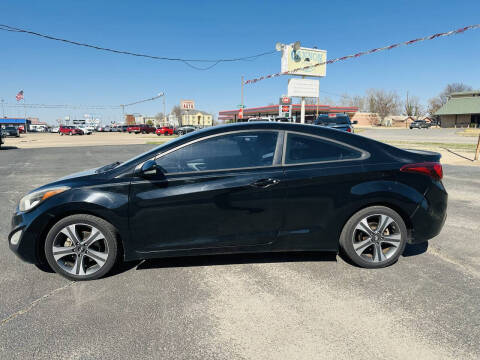 2014 Hyundai Elantra Coupe for sale at Pioneer Auto in Ponca City OK