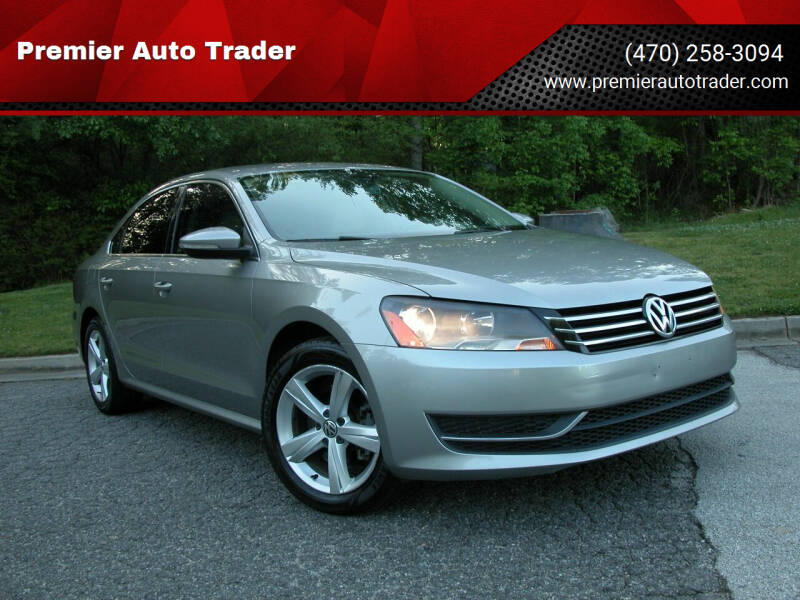 2012 Volkswagen Passat for sale at Premier Auto Trader in Alpharetta GA