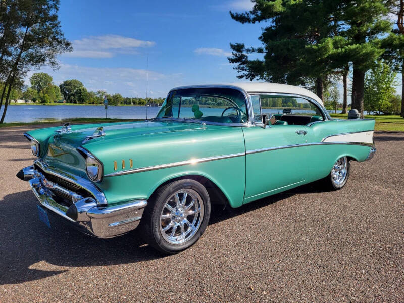 1957 Chevrolet Bel Air for sale at Cody's Classic & Collectibles, LLC in Stanley WI