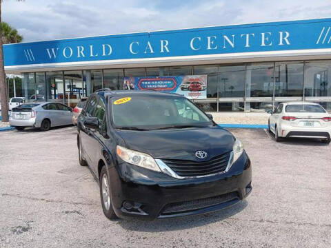 2017 Toyota Sienna for sale at WORLD CAR CENTER & FINANCING LLC in Kissimmee FL