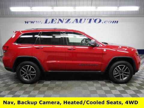 2021 Jeep Grand Cherokee for sale at LENZ TRUCK CENTER in Fond Du Lac WI