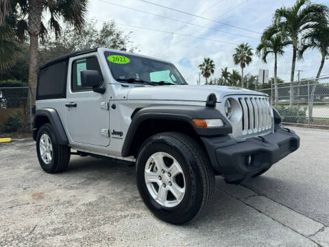 2022 Jeep Wrangler for sale at DELRAY AUTO MALL in Delray Beach FL