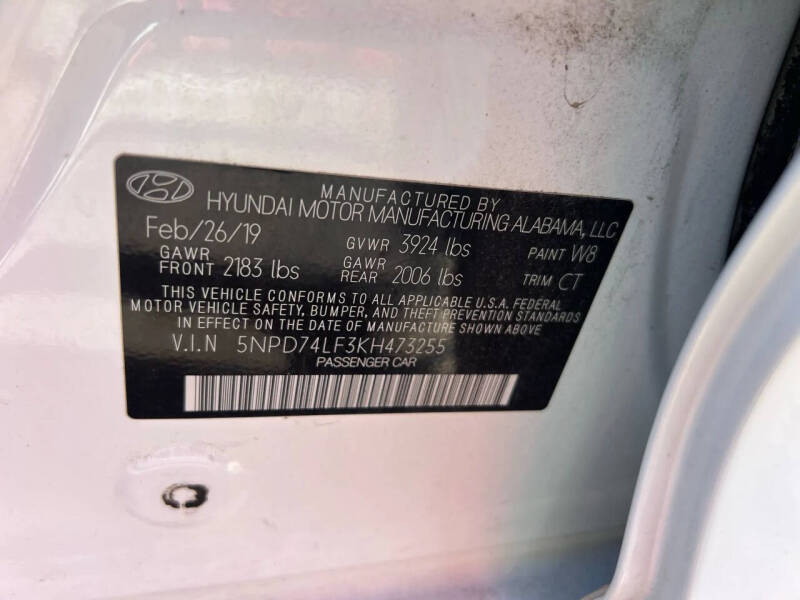 2019 Hyundai Elantra