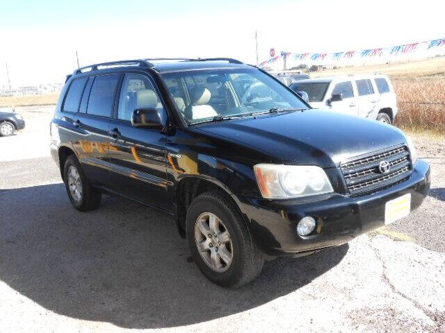 2002 Toyota Highlander for sale at High Plaines Auto Brokers LLC in Peyton CO