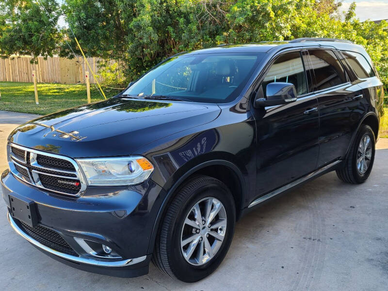 2015 Dodge Durango for sale at O & J Auto Sales in Royal Palm Beach FL