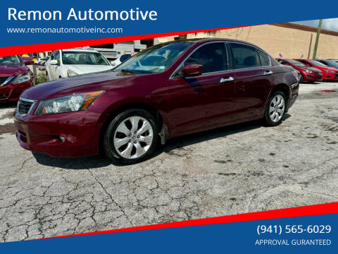 2009 Honda Accord for sale at Remon Automotive in Saint Petersburg FL