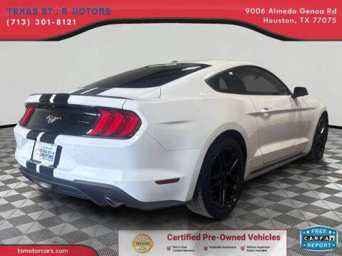 2019 Ford Mustang EcoBoost