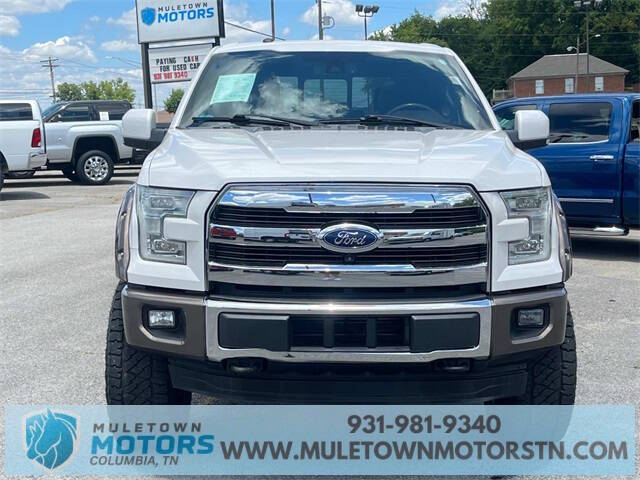 Used 2016 Ford F-150 King Ranch with VIN 1FTEW1EG6GFD20494 for sale in Columbia, TN