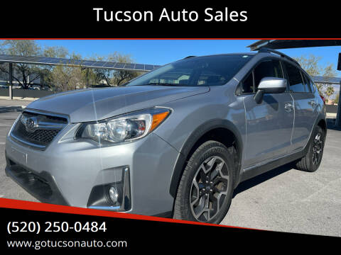 2016 Subaru Crosstrek for sale at Tucson Auto Sales in Tucson AZ