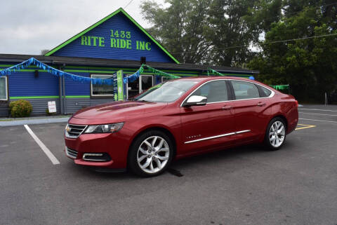 2015 Chevrolet Impala for sale at RITE RIDE INC. in Murfreesboro TN