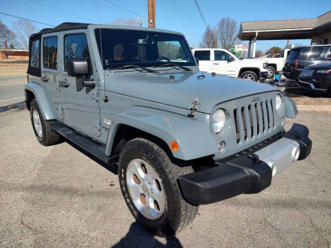 2014 Jeep Wrangler Unlimited for sale at Ideal Auto in Lexington NC