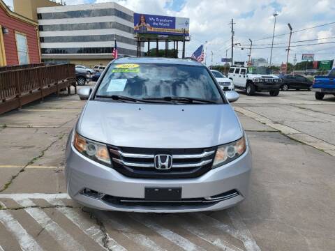 2015 Honda Odyssey for sale at JAVY AUTO SALES in Houston TX