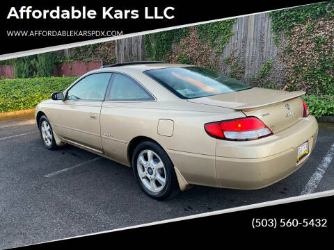 2001 Toyota Camry Solara for sale at Affordable Kars LLC in Portland OR