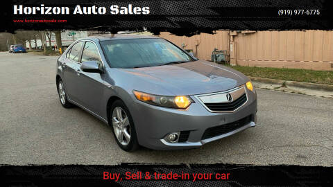 2011 Acura TSX for sale at Horizon Auto Sales in Raleigh NC