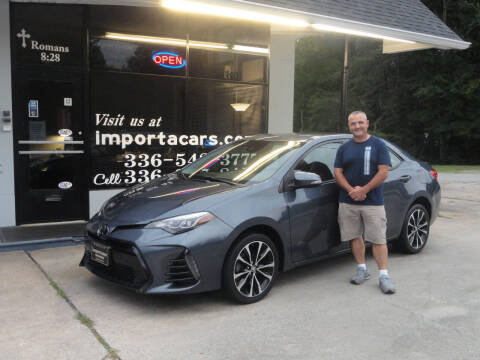 2017 Toyota Corolla for sale at importacar in Madison NC