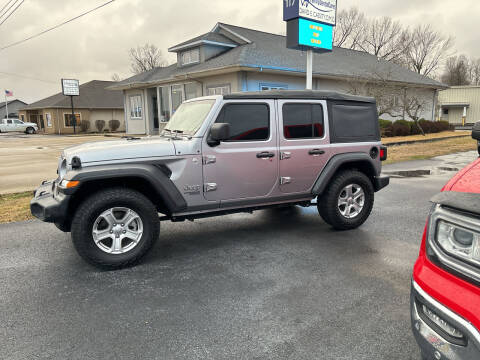 2018 Jeep Wrangler Unlimited for sale at McCully's Automotive - Trucks & SUV's in Benton KY