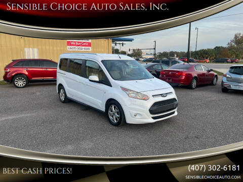 2015 Ford Transit Connect for sale at Sensible Choice Auto Sales, Inc. in Longwood FL