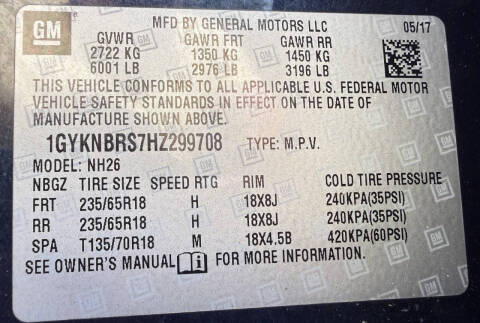 2017 Cadillac XT5 Luxury