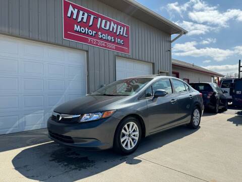 2012 Honda Civic for sale at National Motor Sales Inc in South Sioux City NE