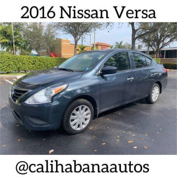 2016 Nissan Versa for sale at A1 Cars for Us Corp in Medley FL