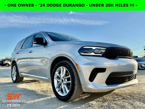 2024 Dodge Durango for sale at Seth Wadley Chevy Perry in Perry OK