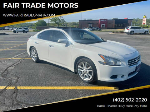 2011 Nissan Maxima for sale at FAIR TRADE MOTORS in Bellevue NE