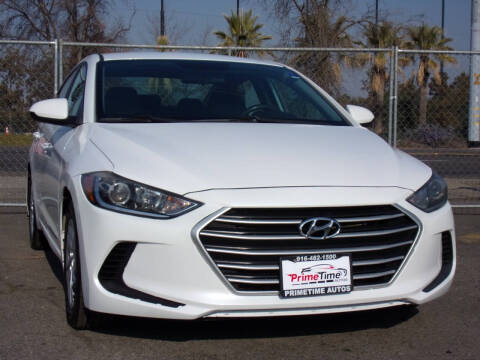 2017 Hyundai Elantra for sale at PRIMETIME AUTOS in Sacramento CA