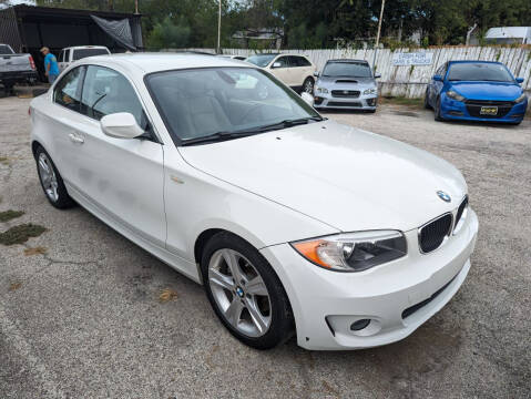 2013 BMW 1 Series for sale at RICKY'S AUTOPLEX in San Antonio TX