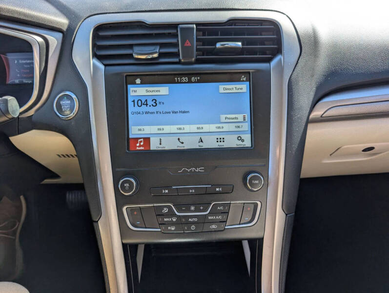 2019 Ford Fusion Hybrid SE