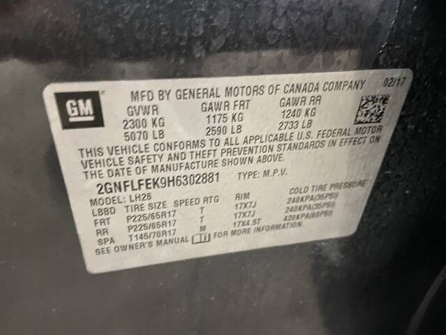 2017 Chevrolet Equinox