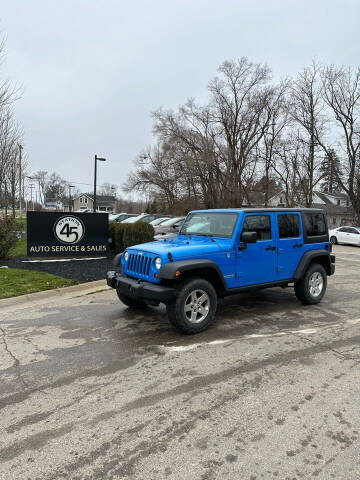 2011 Jeep Wrangler Unlimited for sale at Station 45 AUTO REPAIR AND AUTO SALES in Allendale MI