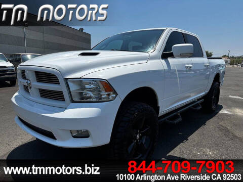 2012 RAM 1500 for sale at TM Motors in Riverside CA