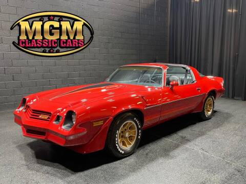 1981 Chevrolet Camaro for sale at MGM CLASSIC CARS in Addison IL