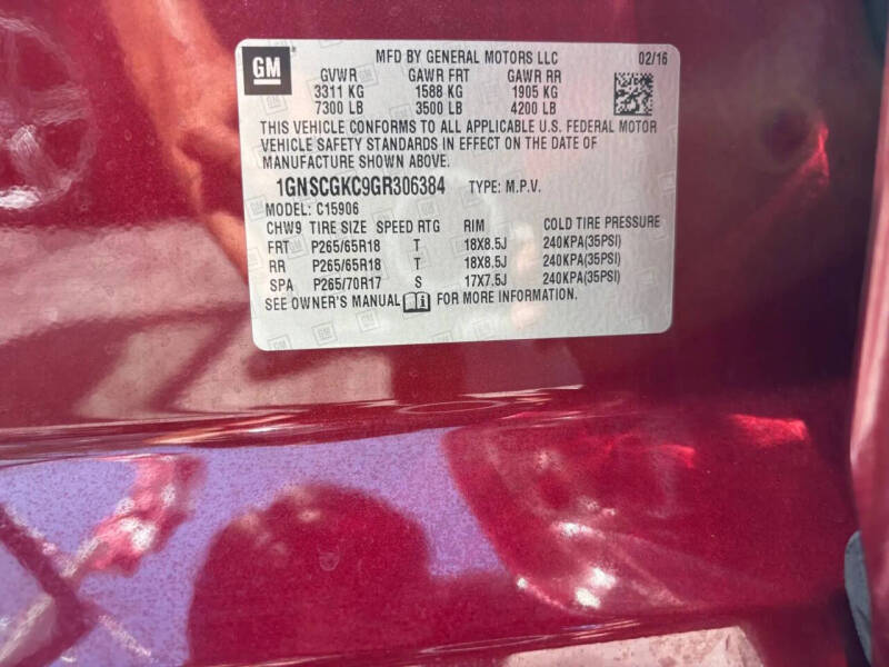 2016 Chevrolet Suburban LS