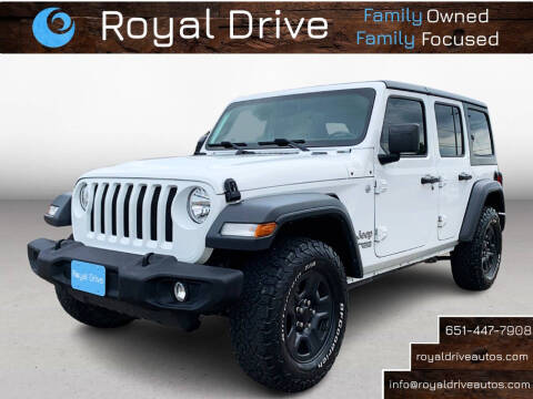 2018 Jeep Wrangler Unlimited for sale at Royal Drive in Newport MN