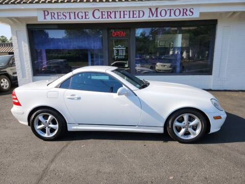 2001 Mercedes-Benz SLK for sale at Prestige Certified Motors in Falls Church VA