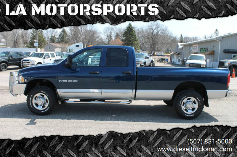 2003 Dodge Ram 2500 for sale at L.A. MOTORSPORTS in Windom MN