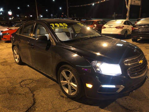 2015 Chevrolet Cruze for sale at Wyss Auto in Oak Creek WI