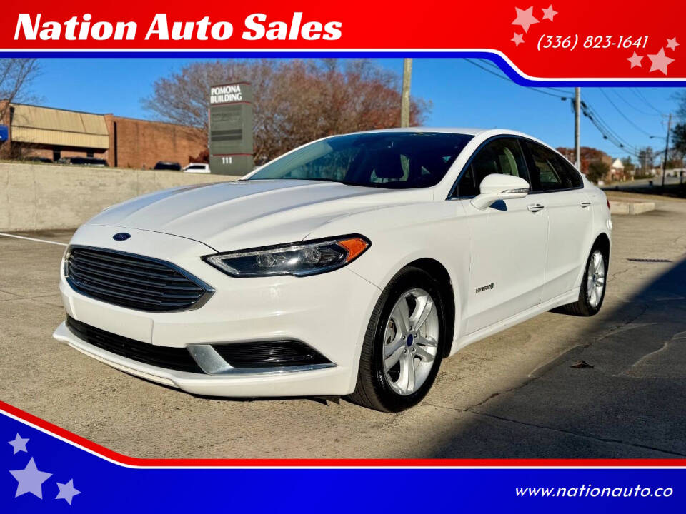 2018 Ford Fusion Hybrid SE's photo