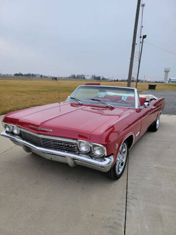 1965 Chevrolet Impala for sale at Custom Rods and Muscle in Celina OH