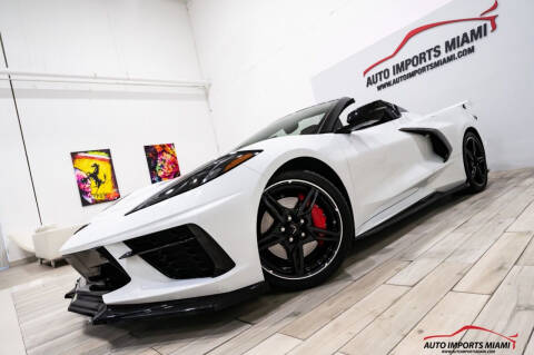 2022 Chevrolet Corvette for sale at AUTO IMPORTS MIAMI in Fort Lauderdale FL