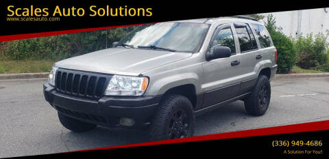 2001 Jeep Grand Cherokee for sale at Scales Auto Solutions in Madison NC