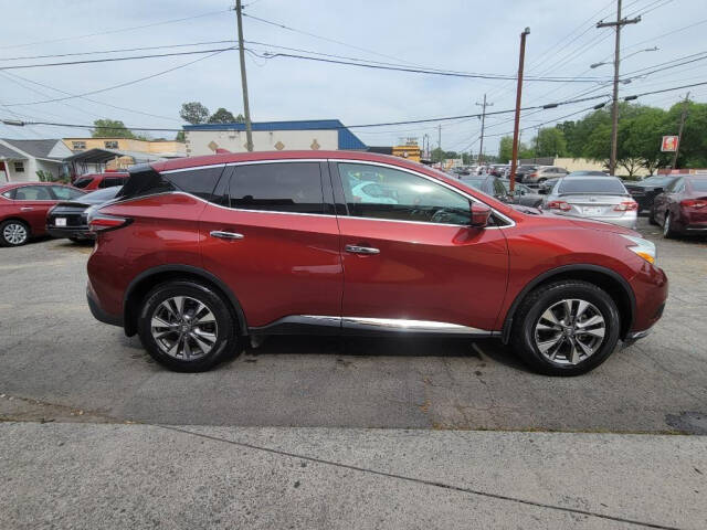 2017 Nissan Murano for sale at DAGO'S AUTO SALES LLC in Dalton, GA