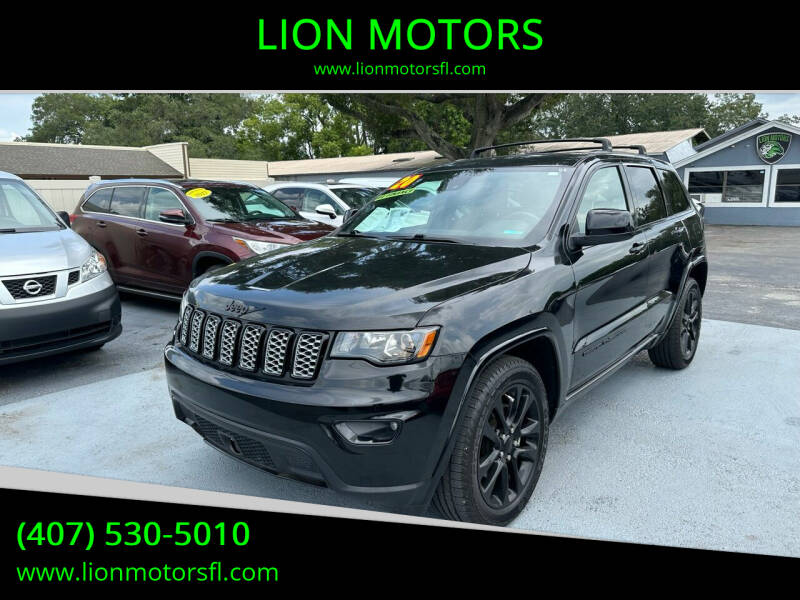 2020 Jeep Grand Cherokee for sale at LION MOTORS in Orlando FL