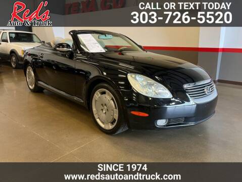 2002 Lexus SC 430 for sale at Red's Auto and Truck in Longmont CO